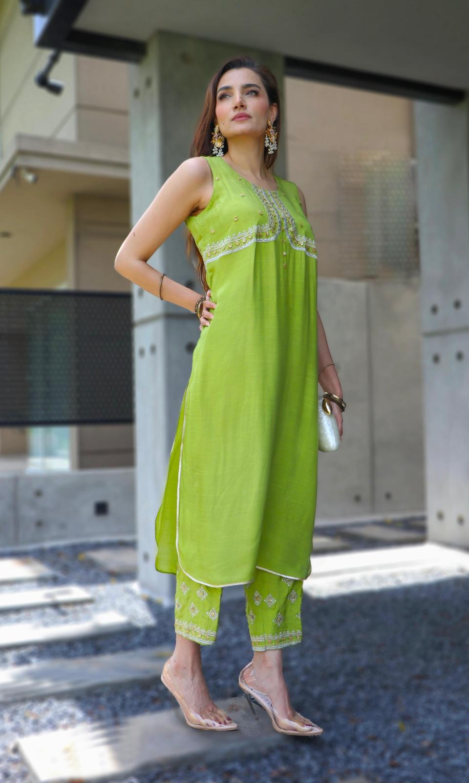 Fluoro green set