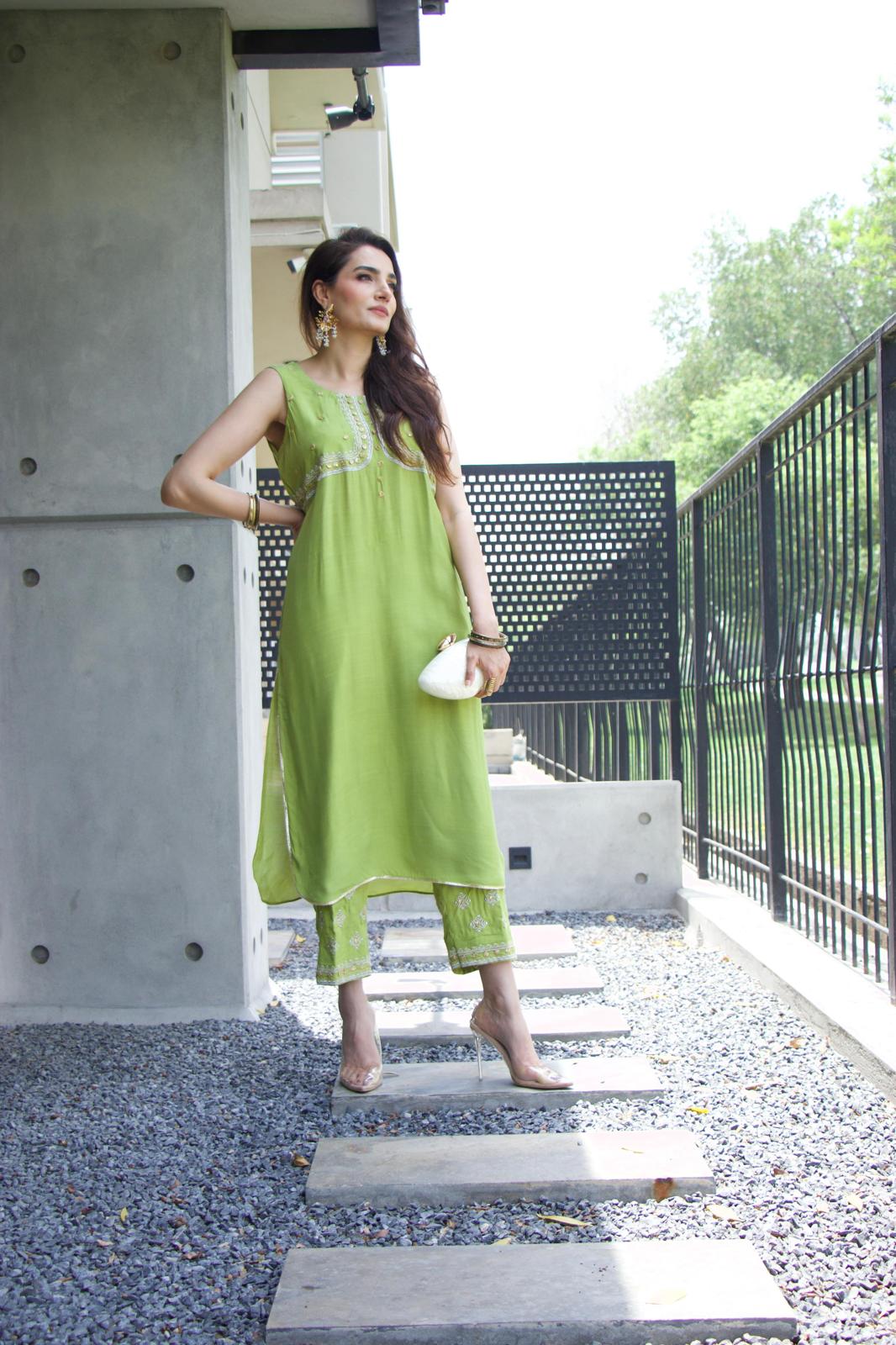 Fluoro green set