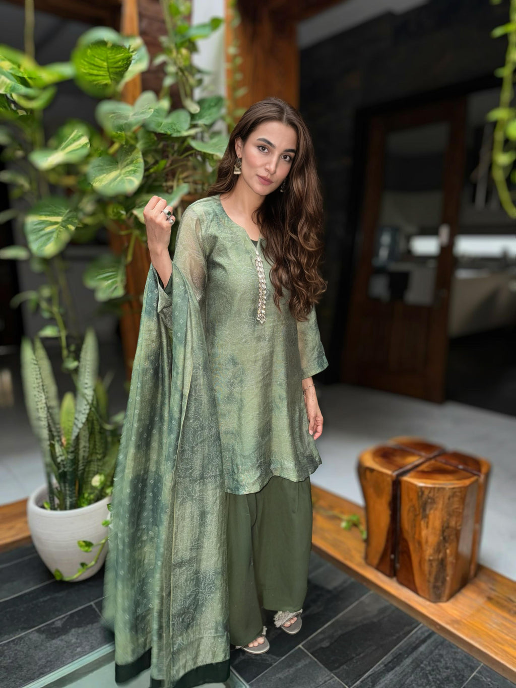 Fresh meadow green suit